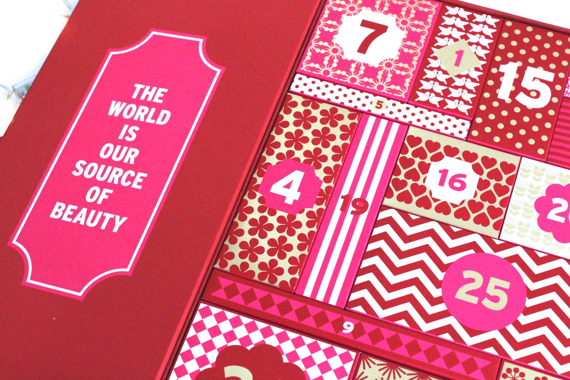 THE BODY SHOP ADVENT CALENDAR 2016