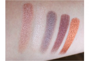 Makeup Geek Foiled Eyeshadow Swatches